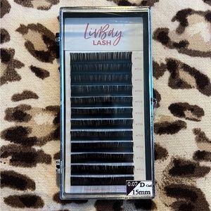 LivBay Lash - D Curl, 15mm, 0.07